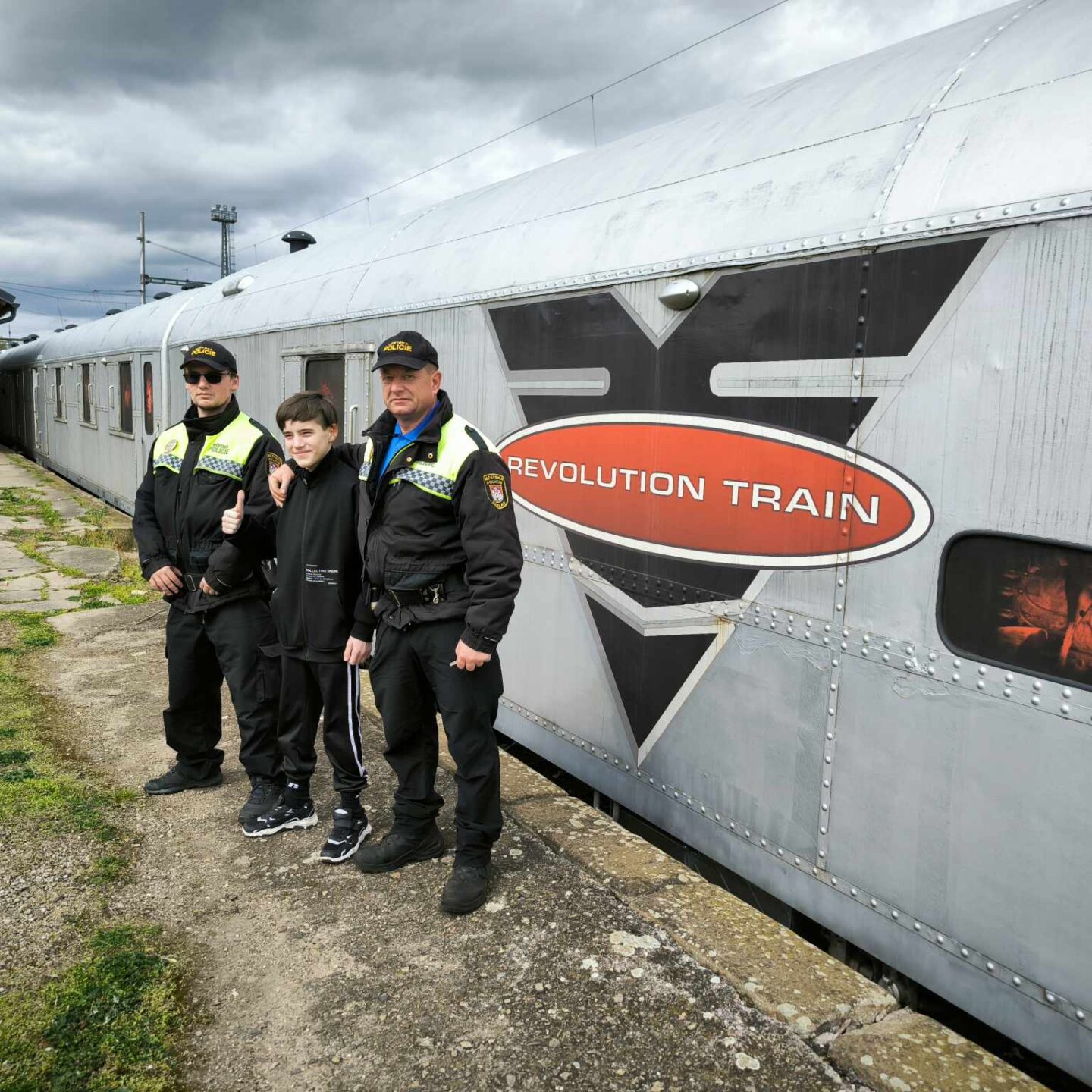 Revolution Train – Nové Česko byl ve městě Čáslav