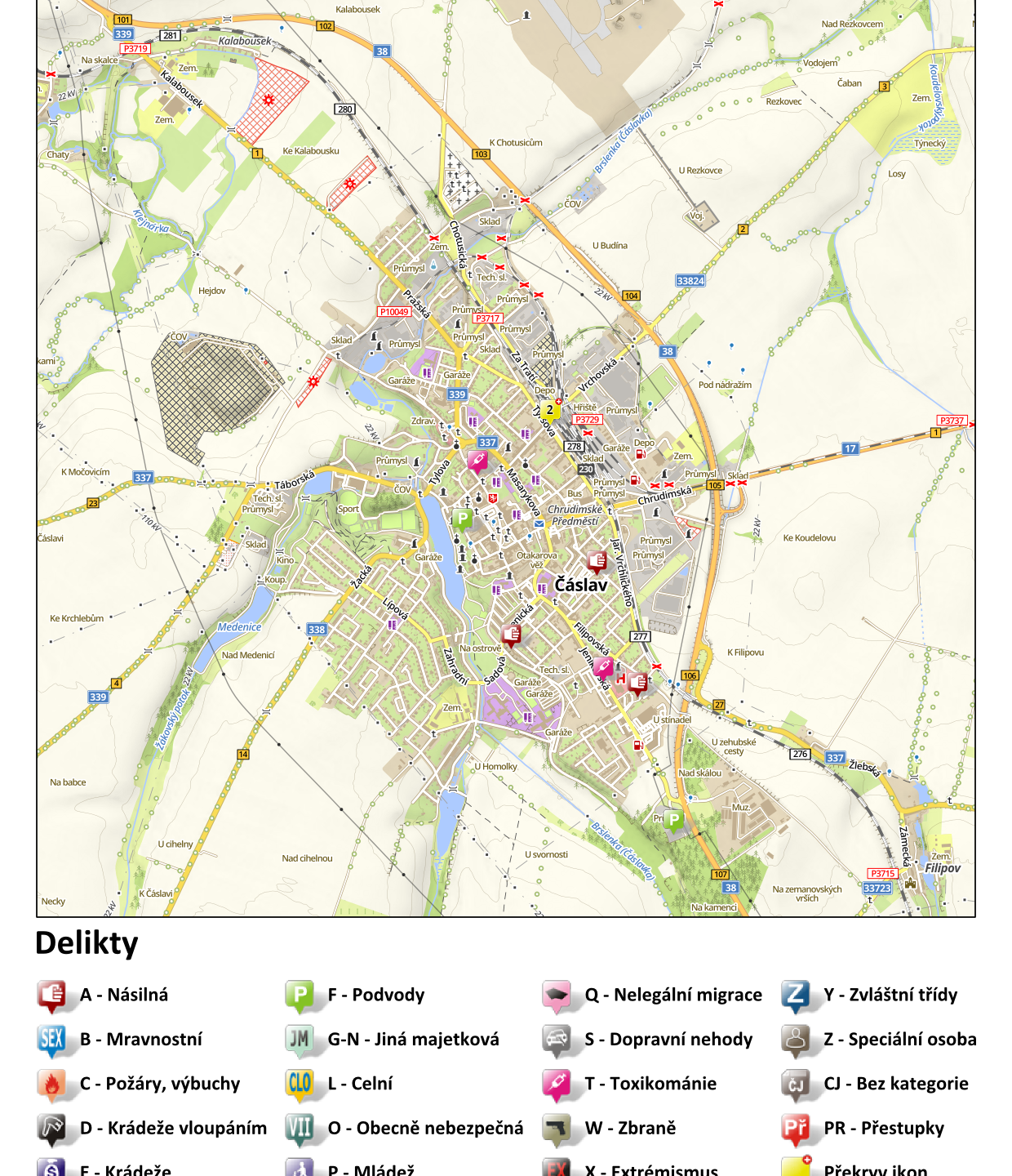 Nové info – mapy za měsíc červenec, srpen 2024