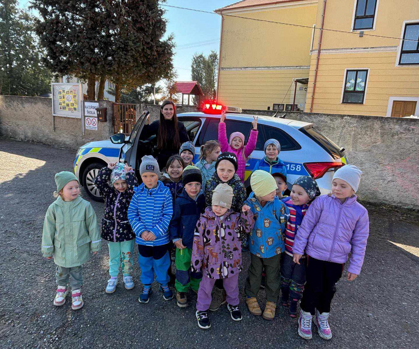 Kutnohorští policisté se setkali s dětmi