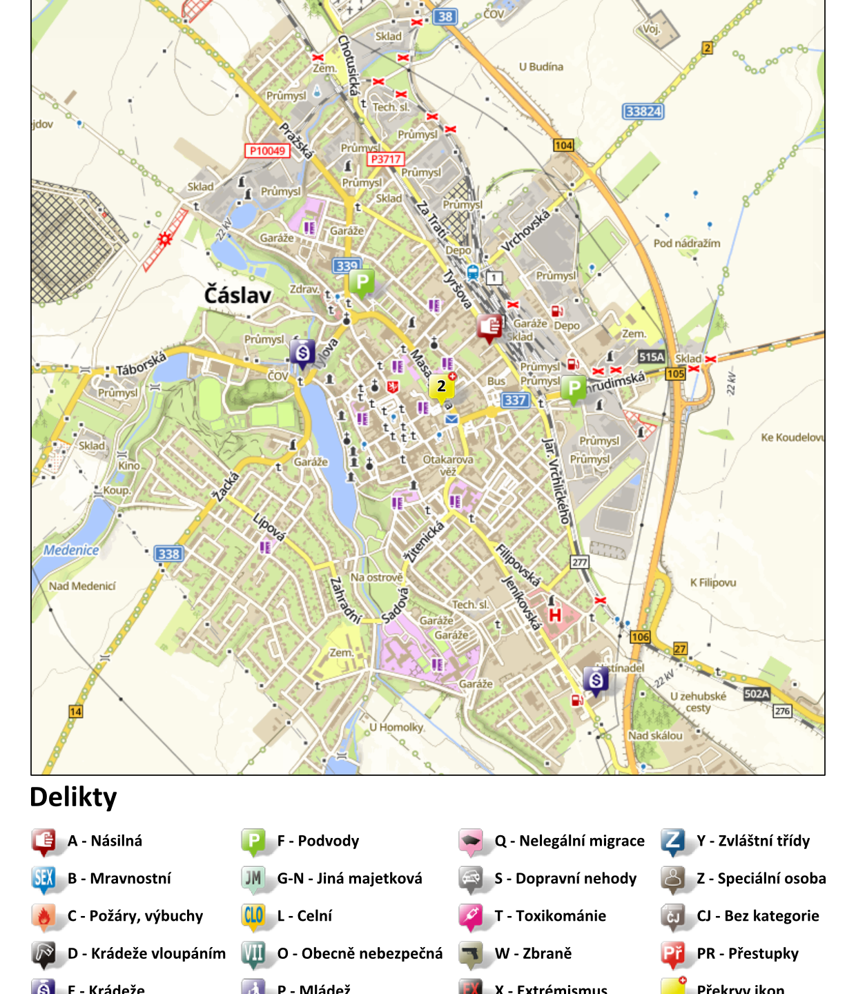 Nové info mapy za měsíc  září, říjen a listopad 2025
