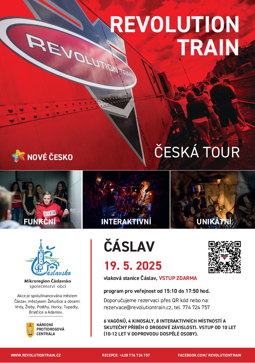 Protidrogový vlak v Čáslavi