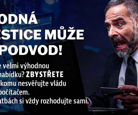 Výhodná investice může být podvod!