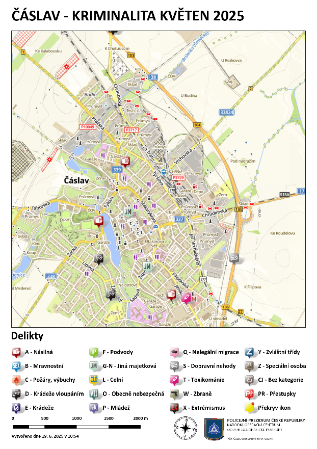 Nové info mapy za měsíc květen a červen 2025