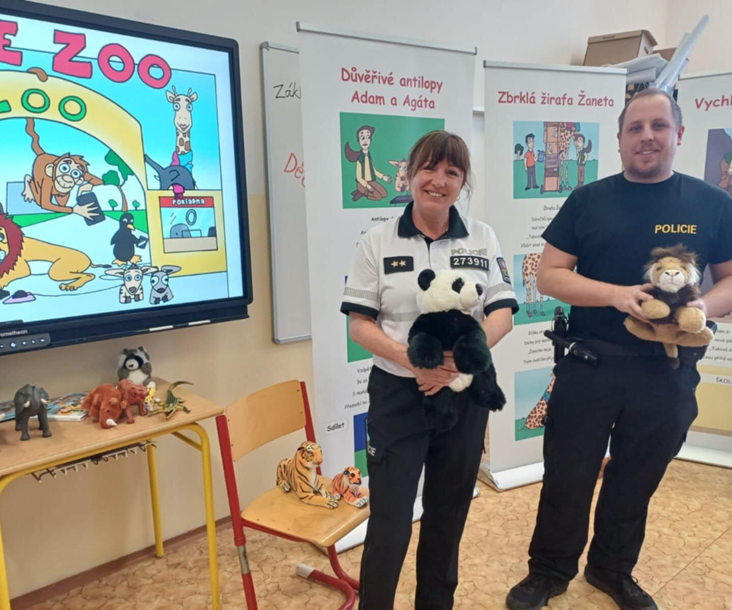 Se zvířátky internetem tam a zase zpátky s podtitulem Neztrať se v kyberprostoru