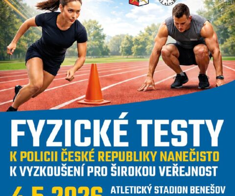 Přijďte si ověřit své schopnosti a udělat krok k možné kariéře u Policie ČR!
