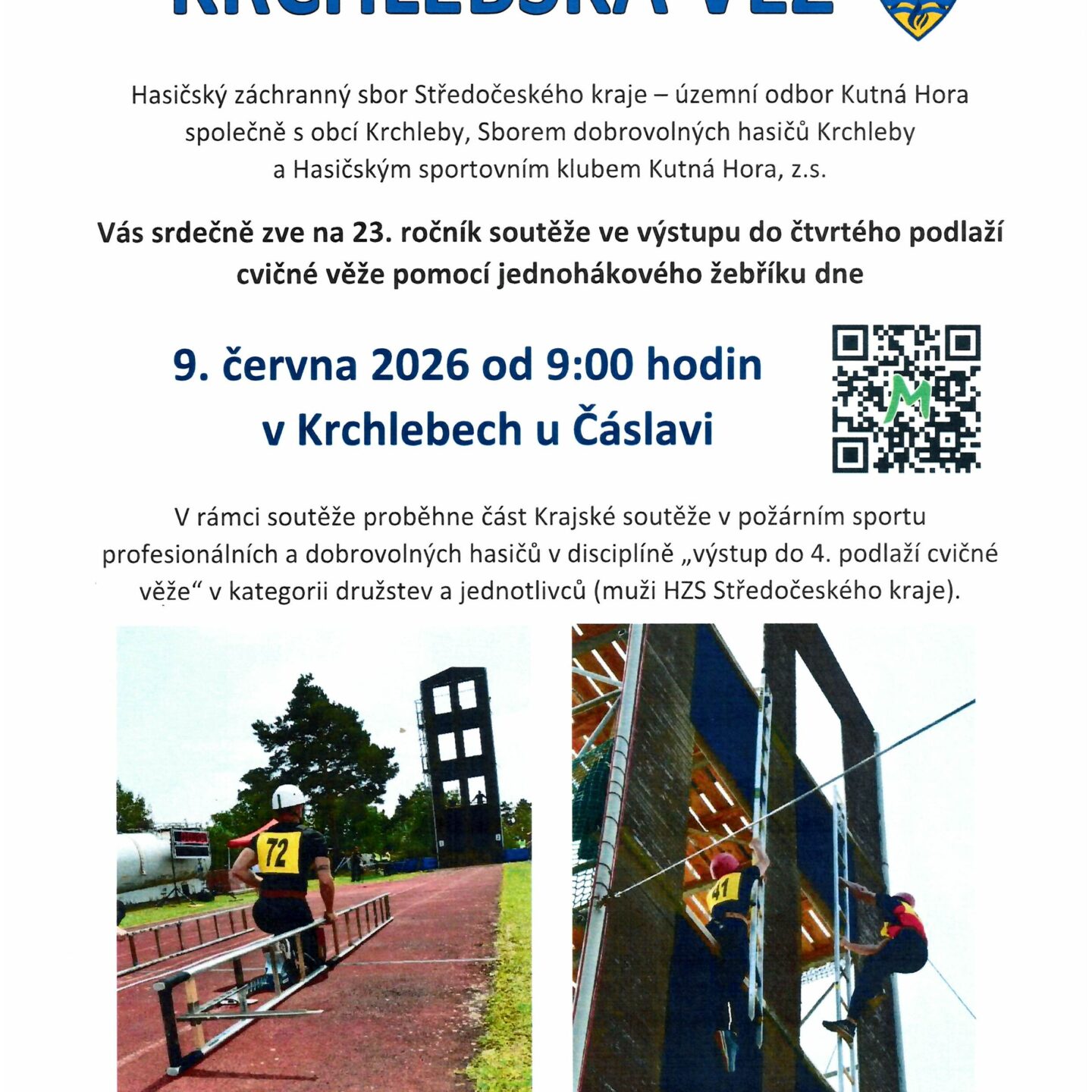Pozvánka na Krchlebskou věž 2026