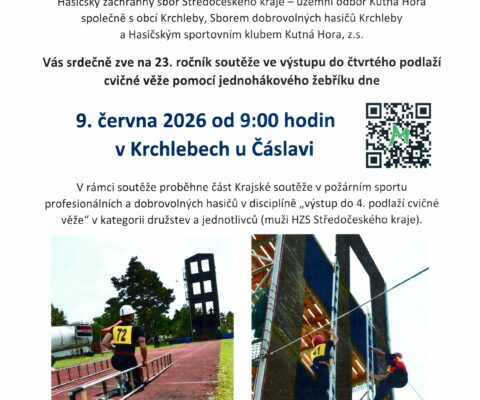 Pozvánka na Krchlebskou věž 2026